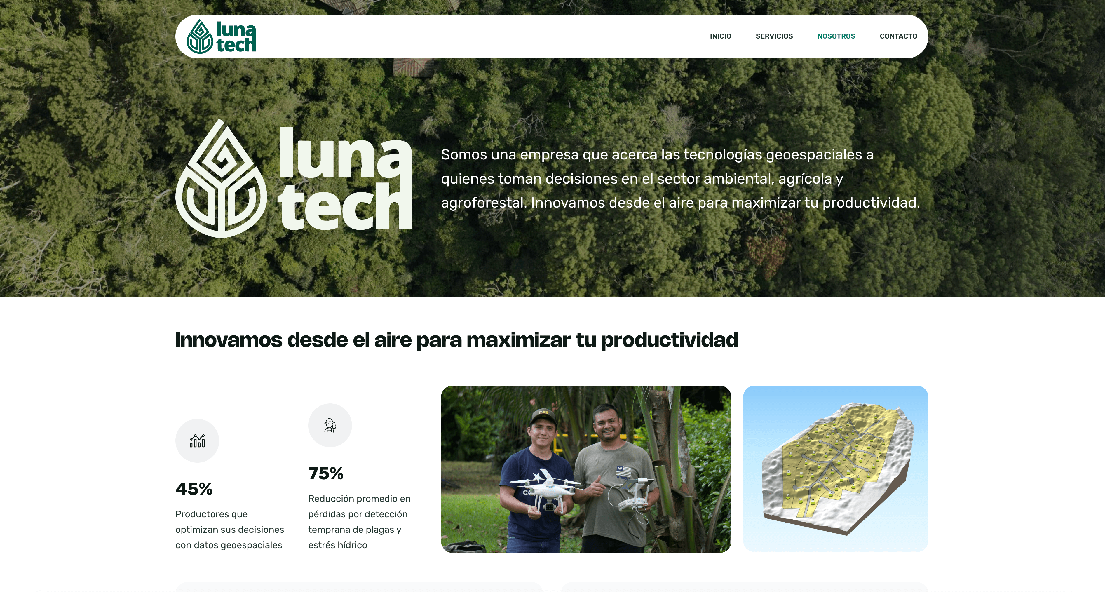 Sitio de Lunatech